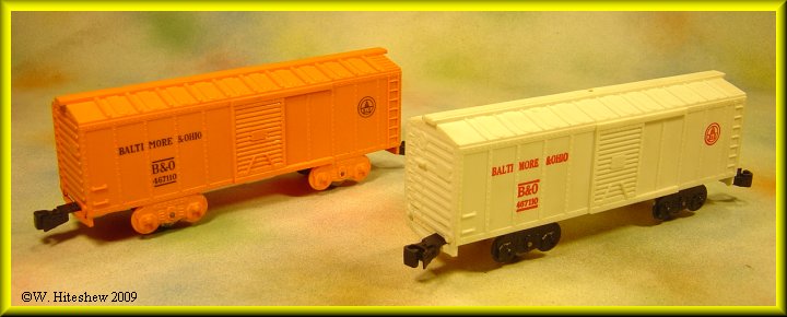 B&O Boxcars