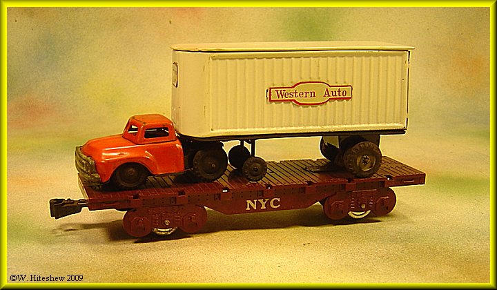 Flat Cars w/ Trucks