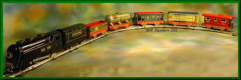 Red Litho Frame Freight set