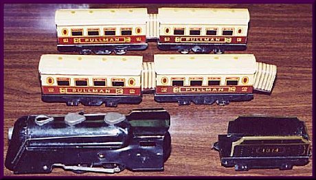 British CV Set with Short Coaches and Vestibules
