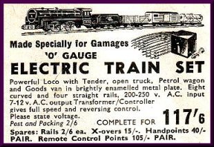 British Marx Freight Set Ad