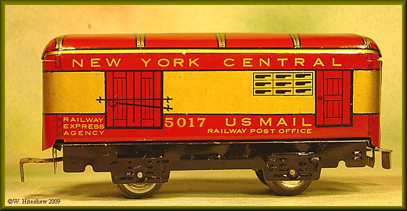 New York Central Baggage Car