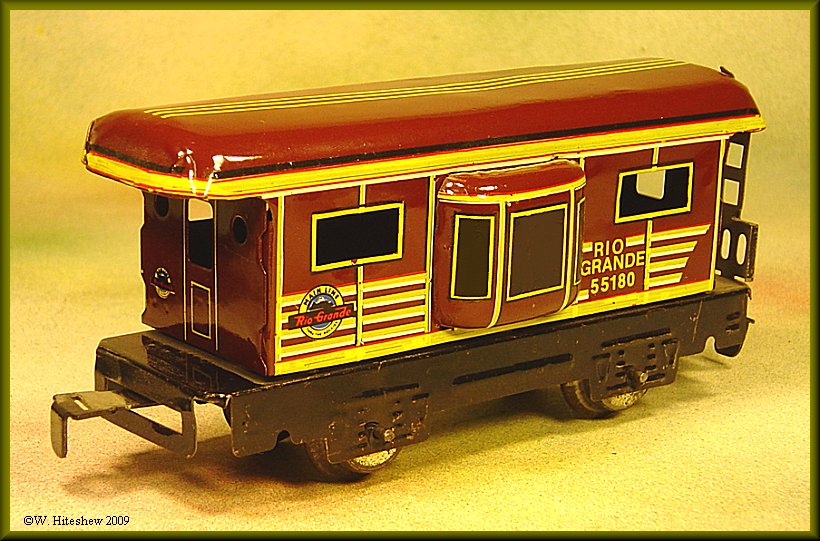 Rio Grande Bay Window Caboose.