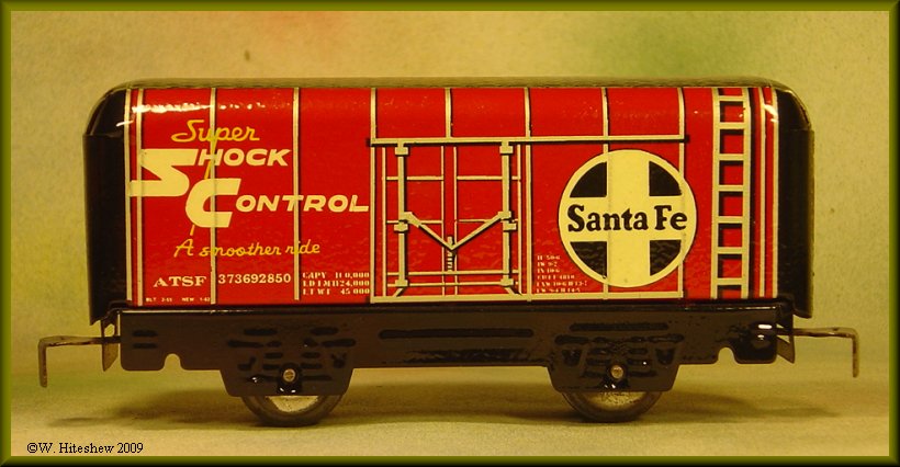 Santa Fe Shock Control Boxcar