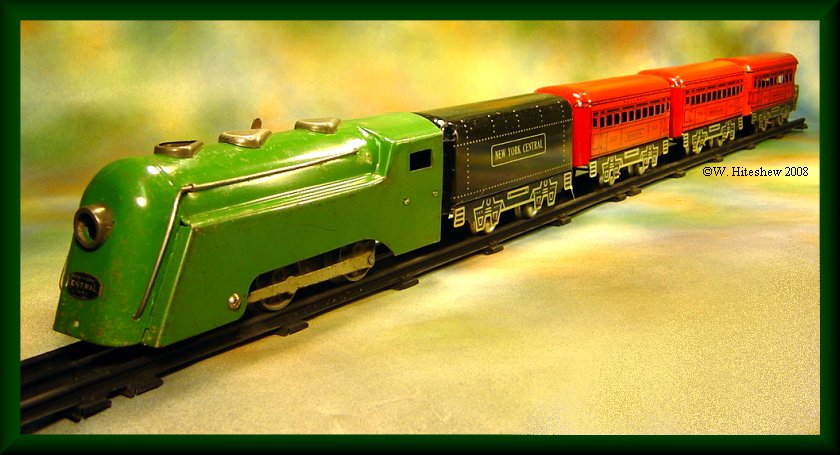 Green Commodore Vanderbilt Passenger set