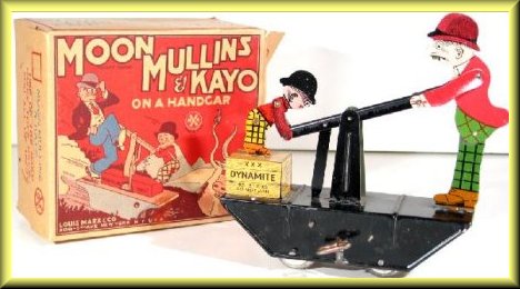 Moon Mullins and Kayo Handcar