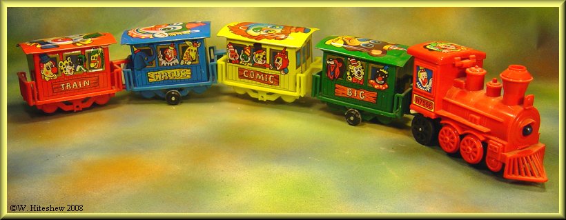 Big Comic Circus Train Zig Zag