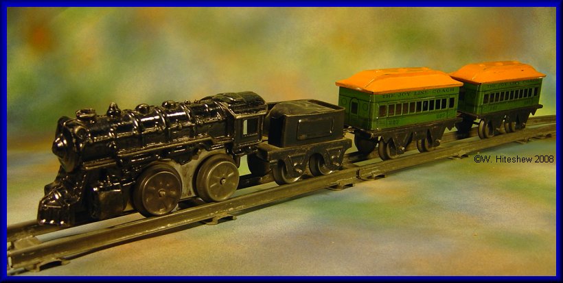 Joy Line Cast Iron Clockwork Passenger set