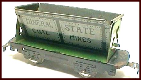 Prototype Mineral State Coal Mine Side Dump Car